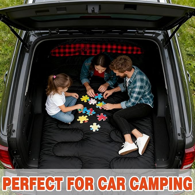 0 Degree Double Sleeping Bag for Adults Queen Size 2 Person Sleeping Bag for Cold Weather with Compression Sack for Car Camping, Hunting and Tent Camp