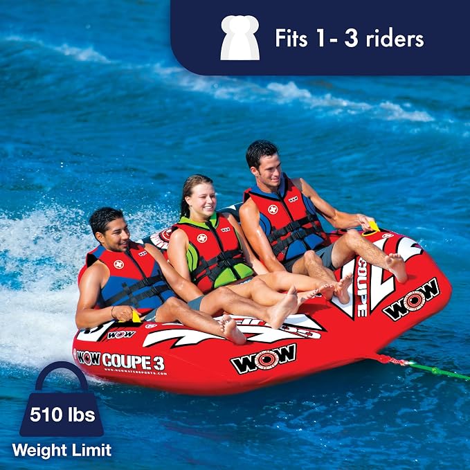 Wow Coupe Cockpit Inflatable Boat Towable Tube
