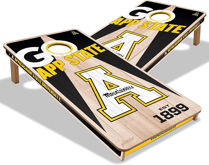 YouTheFan NCAA 2’ x 4’ Professional Wood Cornhole Game