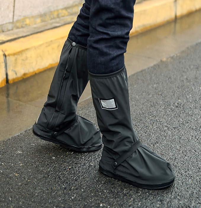 Waterproof Shoe Covers Rain Shoe Covers Slip Resistance Galoshes Rain Boots Over Shoes