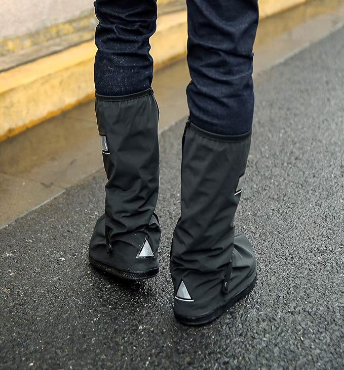 Waterproof Shoe Covers Rain Shoe Covers Slip Resistance Galoshes Rain Boots Over Shoes