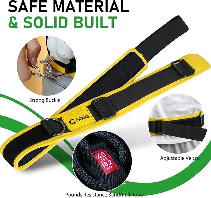 GAIARENA Golf Core Strength Trainer Swing Power Training Equipment, Golfing Exercise Resistance Bands Indoor Golf Fitness Equipment to Improve Speed Strength Flexibility Rotation Swing Posture