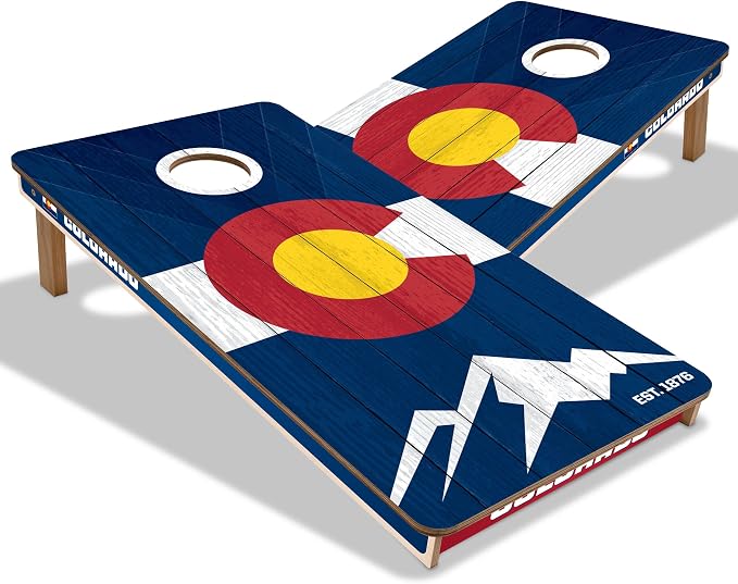 YouTheFan 2' x 4' Professional Wood Cornhole Game