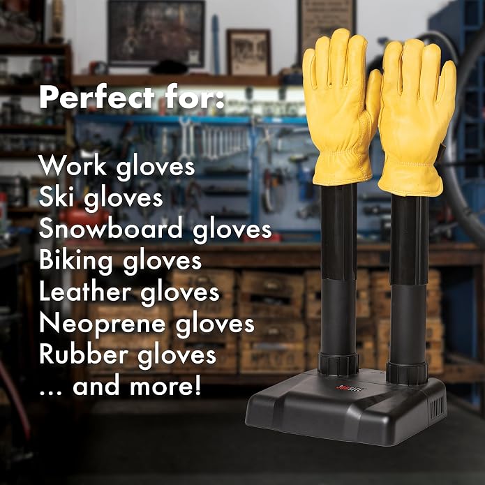 JobSite Glove Dryer Attachment Tubes - Dry Gloves and Mittens Quickly - Compatible Boot Dryers