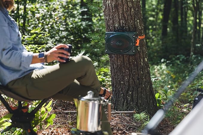 Turtlebox: Tie-Down Strap Kit - Includes 2 Straps - Strap Your Turtlebox Speaker on Your Ranger, Snowmobile, Kayak, Cooler, or Boat to Give You Peace of Mind - Set of 2, Each 41" Long (Blaze Orange)