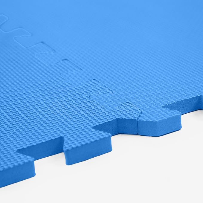 Flooring Inc's Puzzle Exercise Mats, EVA Foam Interlocking Floor Mats for Protective, Cushioned Workout Flooring for Home and Gym Equipment, Multiple Sizes & Colors