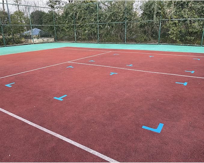 Court Lines Marker Kit Throw Down Markers Create Your Own Mini Pickleball Tennis Court