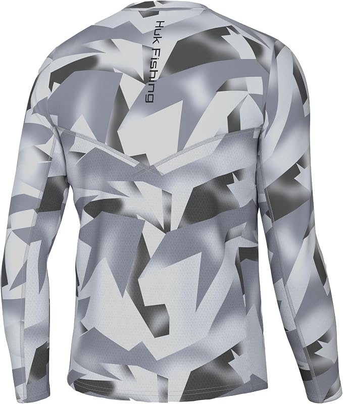 HUK Men's Icon X Long Sleeve Shirt, Performance Fishing Shirt