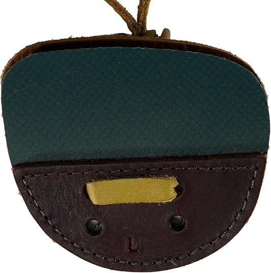Hornet 3-Under Duratab – Handmade USA Leather Finger Tab for Traditional Archery (Bison & Elk) - Available in Medium or Large Sizes – Right or Left Hand Options