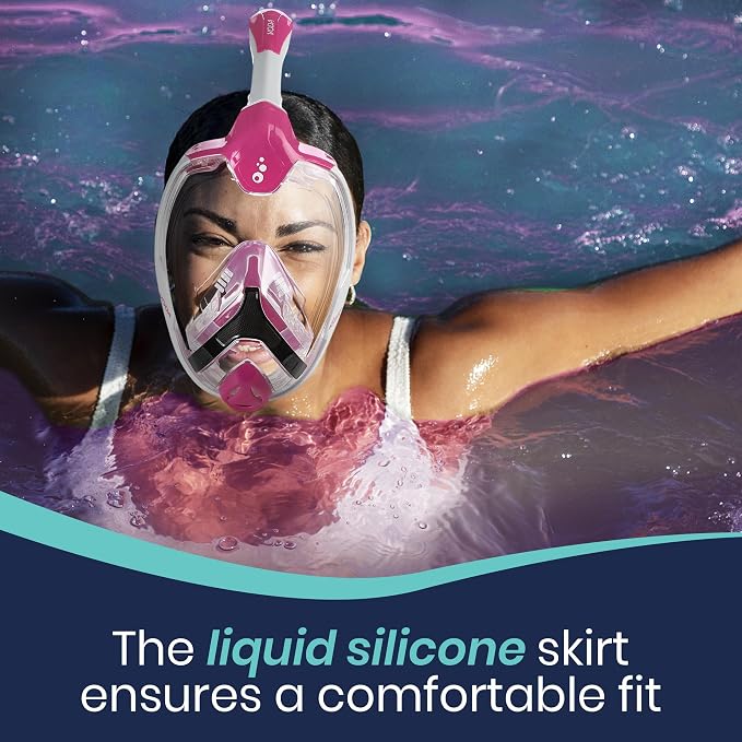 Phantom Aquatics Voda Full Face Snorkel Mask