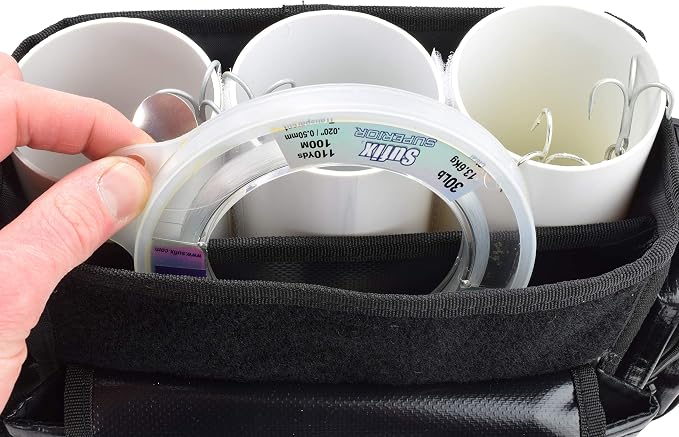 3 Tube Surf Fishing Tackle Bag #8000