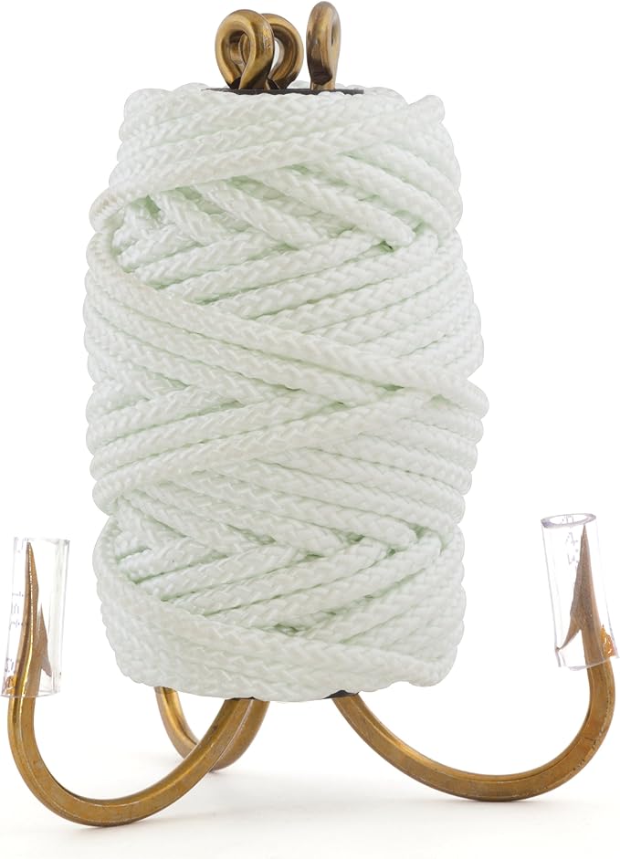 Fish Net Gator Grabber Weighted Treble Hook with 50ft Rope. Made in USA.