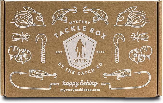 Catch Co Mystery Tackle Box Panfish & Trout Fishing Kit | Panfish, Trout, Perch, Sunfish, Bluegill, Fishing Gift, Fishing Gifts for Men, Lures, Baits