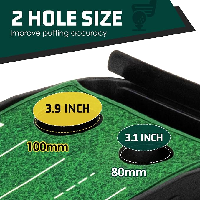 ropoda 9ft Golf Putting Green, Classic or with a Putting Mirror