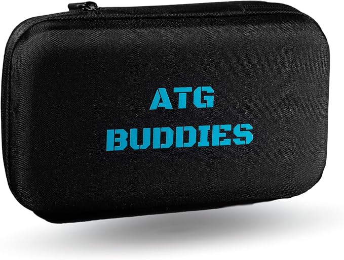 ATG Buddies Squat Wedge Block for Heel Elevated Squat and ATG Split Squats with Carrying Case, Light Weight and Easy to Travel