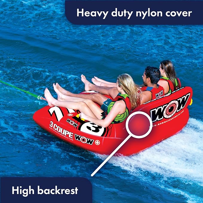 Wow Coupe Cockpit Inflatable Boat Towable Tube