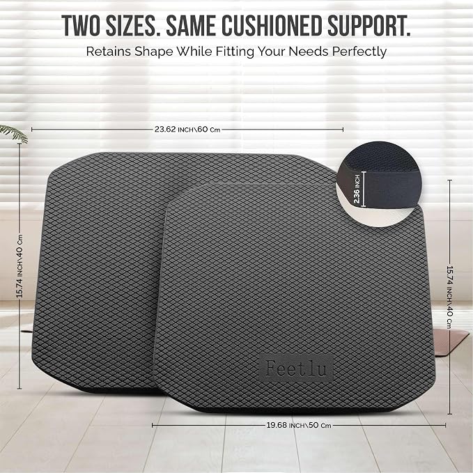Balance Pad – Physical Therapy & Rehab, Non-Slip Stability Foam Pad for Injury Recovery, Balance Training and Ankle Strength