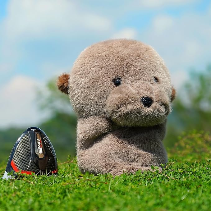 Craftsman Golf Driver Headcover Horse Sloth Funny Animal Golf Head Cover Novelty for Wood Driver Fairway Hybrid Golf Club for Men Women Kids Golfer Gift