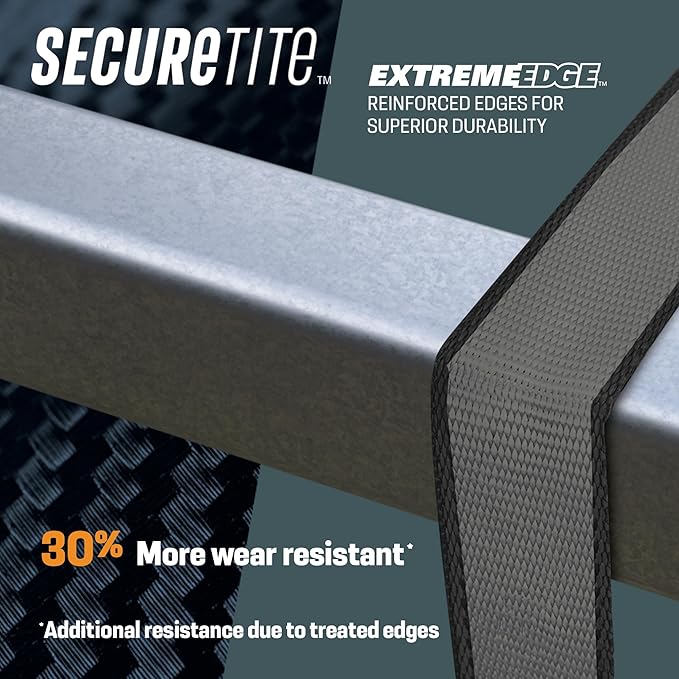 Secure Tite 1-1/2” x 20’ Tie Down Ratchet Straps, Ratchet Tie Down Straps, Double J-Hook, 1667 lbs Working Load Limit, 5000 lbs Break Strength,(Pack of 16)