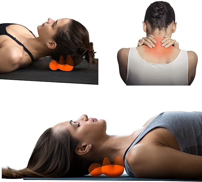 LittleMum Trigger Point Massager Dolly, Myofascial Release Occipital Neuralgia, Neck & Shoulder Pain, Tension Headache, TMJ