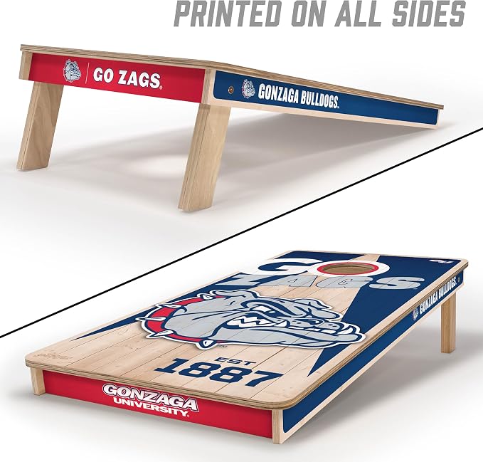 YouTheFan NCAA 2’ x 4’ Professional Wood Cornhole Game
