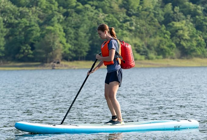 MARCHWAY Floating Waterproof Dry Bag Backpack 5L/10L/20L/30L/40L, Roll Top Sack Keeps Gear Dry for Kayaking, Rafting, Boating, Swimming, Camping, Hiking, Beach, Fishing