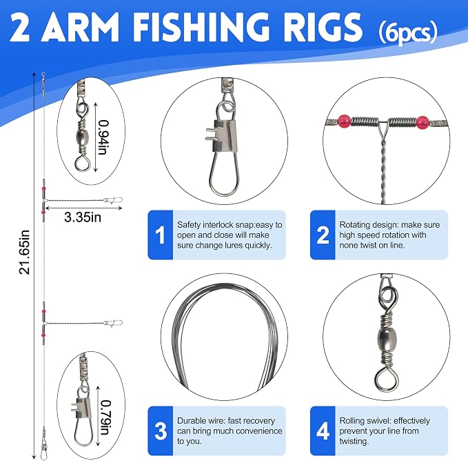 150pcs Ocean Saltwater Fishing Lures Surf Tackle Kit | Saltwater Surf Tackle Kit Ocean Fishing Lures Fish Finder Rigs Bucktail Jig Weight Sinker Leader Surf Fishing Accessories
