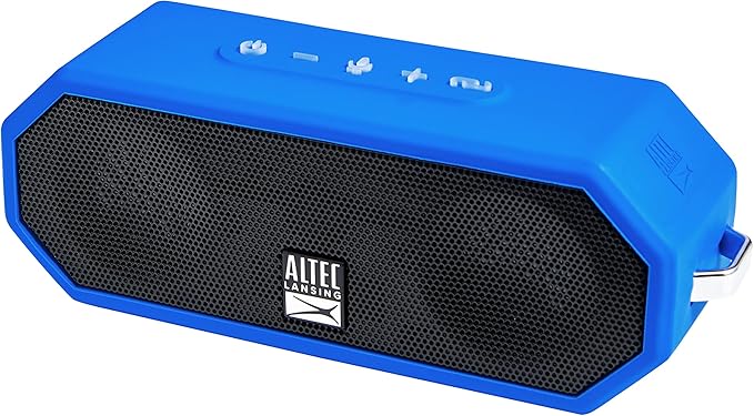 Altec Lansing - Portable Bluetooth Speaker, Waterproof IP67