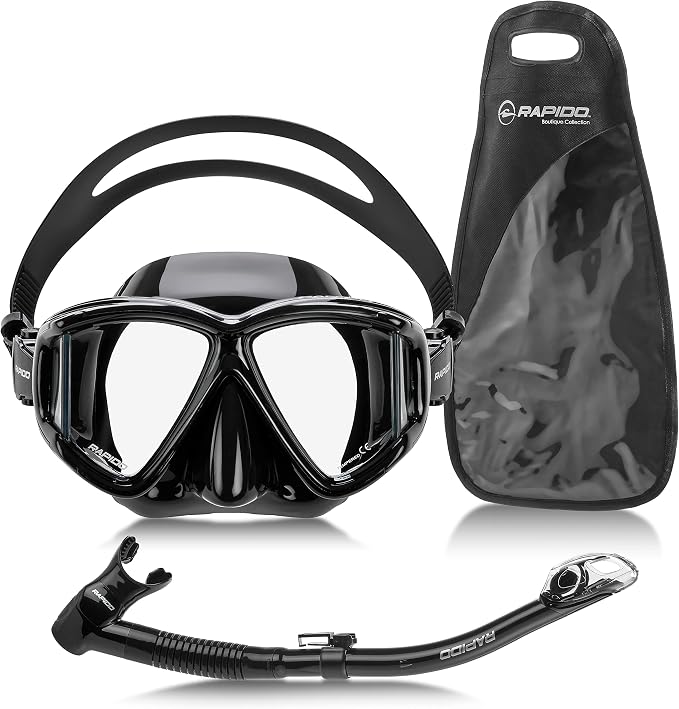 Rapido Panto-180 Four Lens Mask and Snorkel Combo
