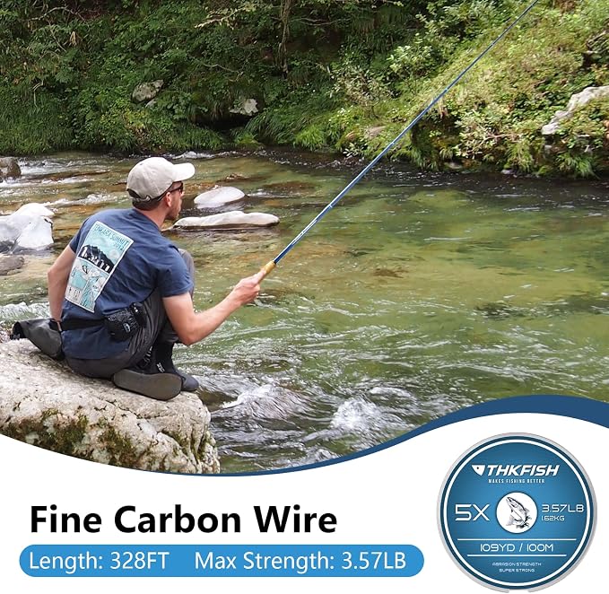 THKFISH Tenkara Rod Kit 24T Carbon Fiber Telescopic Tenkara Fishing Rod Combo with Carrying Case Fishing Line and Flyfishing Lure for Streams, Trout, Bass, Salmon，8.7FT 10.6FT 11.6FT