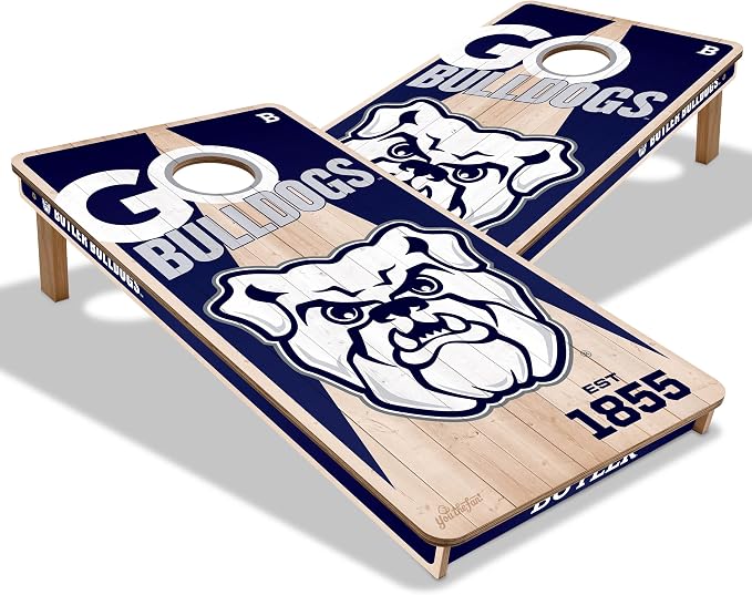 YouTheFan NCAA 2’ x 4’ Professional Wood Cornhole Game
