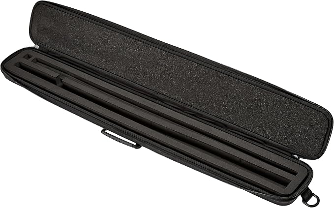 Casemaster Parallax Art Series Pool Cue Case, Holds 1 Butt and 1 Shaft, Foam-Padded Pool Stick Case, 600D Oxford Fabric, Shoulder Strap, Patriot