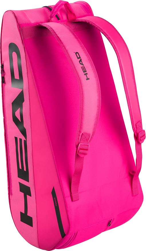 HEAD Tour Racquet Bag L (9R) Tennis Bag - Holds Up to 9 Racquets, CCT+ Climate Control Technology, 2 Main Compartments, Shoe Pocket & Backpack Carry System