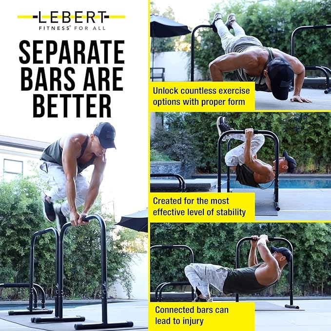 Lebert EQualizer Total Body Strengthener – Dip Station - Standard & XL