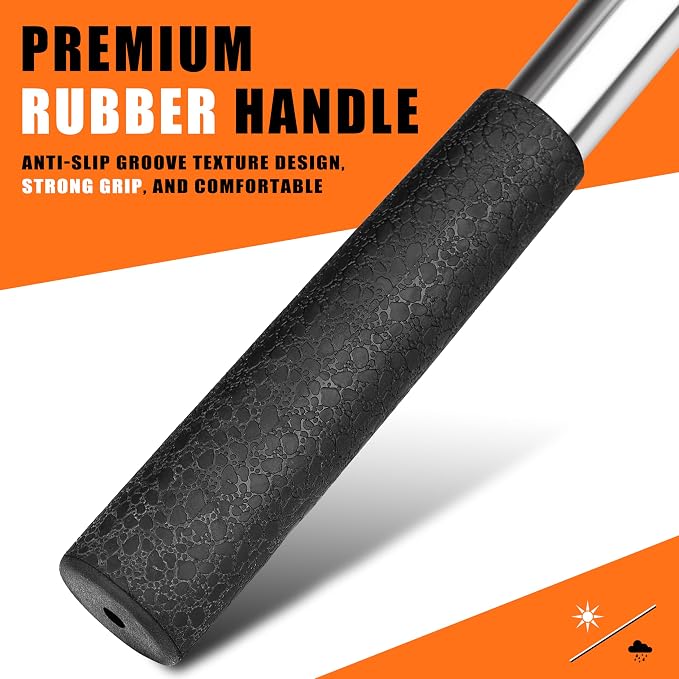 Golf Ball Retriever Telescopic for Water, 9Ft/12Ft/9.01Ft/16.3Ft/20Ft Stainless Steel Golf Ball Retriever, Professional Golf Ball Retriever