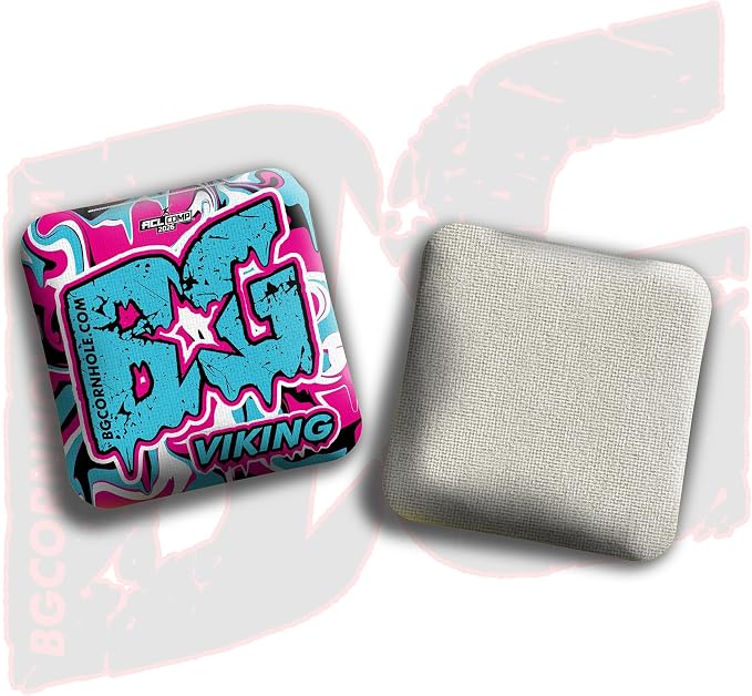 BG Cornhole Viking Bags | Exclusive to Amazon | Set of 4 Bags