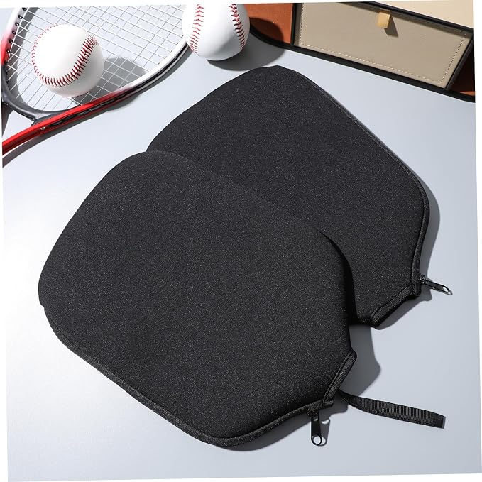 BESPORTBLE 2pcs Pickleball Paddle Covers Racket Case Pouch Beach Tennis Racket Holder Light Compact Storage for Outdoor Sports Pickleball Paddle Bag for Protection
