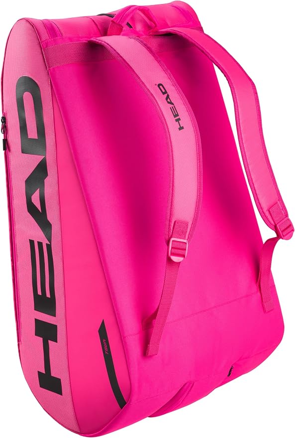 HEAD Tour Racquet Bag XL (12R) Tennis Bag - Holds Up to 12 Racquets, CCT+ Climate Control Technology, 3 Main Compartments, Shoe Pocket & Backpack Carry System