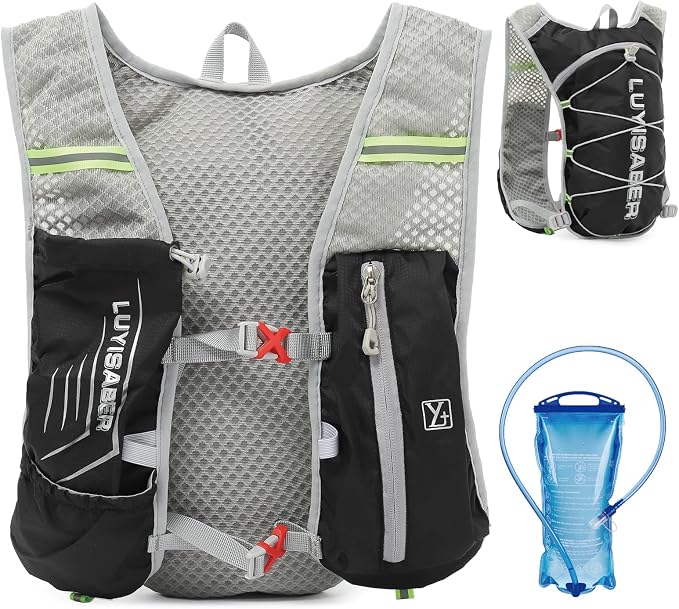 TRIWONDER Hydration Vest Running Backpack for Men & Women, Water Pack for Hiking, Camping, Climbing & Cycling, Lightweight Daypack