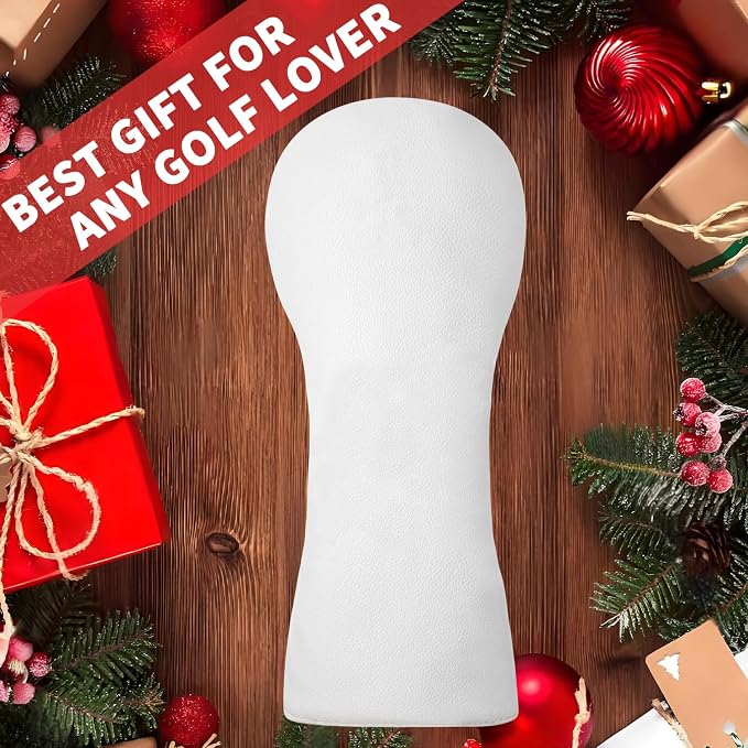 Golf Accessories Golf Club Covers for Driver, Fairway, Hybrids - Golf Driver Headcover/Golf Fairway Wood Head Cover/Hybrid Headcover for Men/Women Golfer