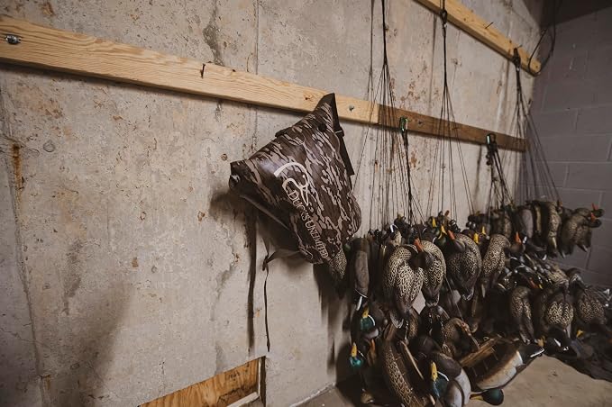 ALPS OutdoorZ Ducks Unlimited Guardian Backpack Dry Bag, 50L, Mossy Oak Original Bottomland