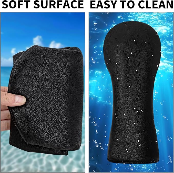 Golf Accessories Golf Club Covers for Driver, Fairway, Hybrids - Golf Driver Headcover/Golf Fairway Wood Head Cover/Hybrid Headcover for Men/Women Golfer
