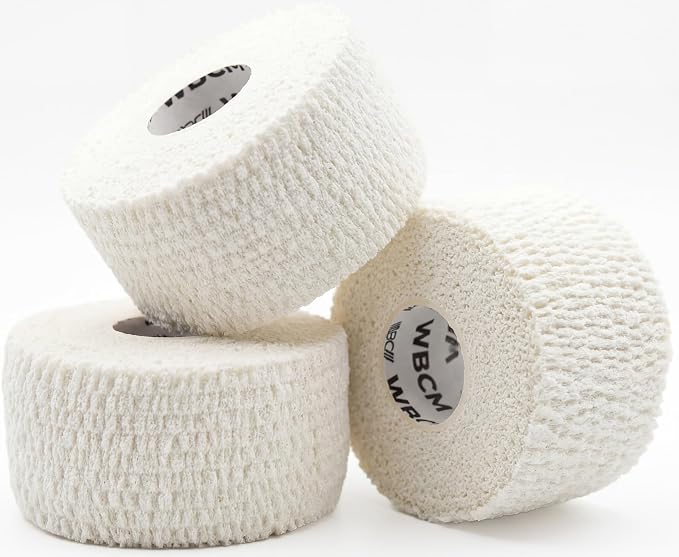 WARM BODY COLD MIND Lifting Thumb Tape for Weightlifting |1.5" x 20.6ft| - Hook Grip Tape for Gym, Powerlifting, Deadlift, Weight Lifting, Athletic Finger Wrap