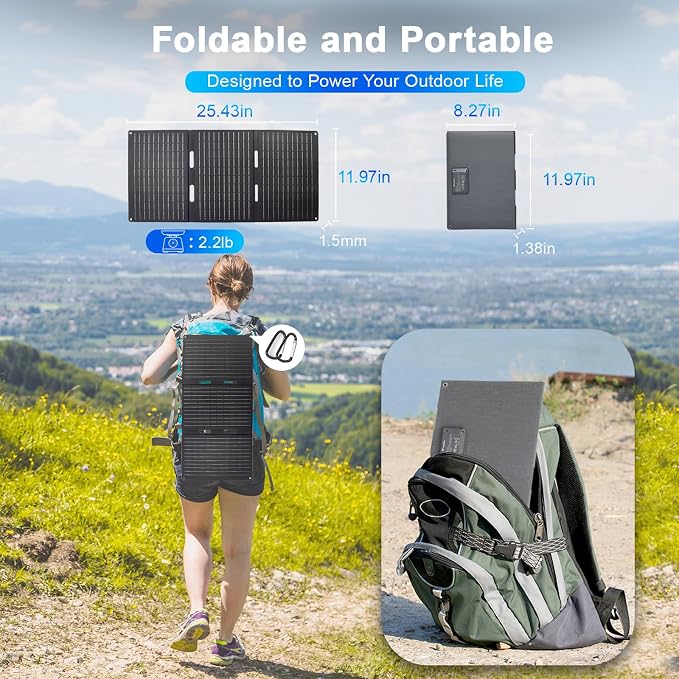 Portable Solar Panel (30W)