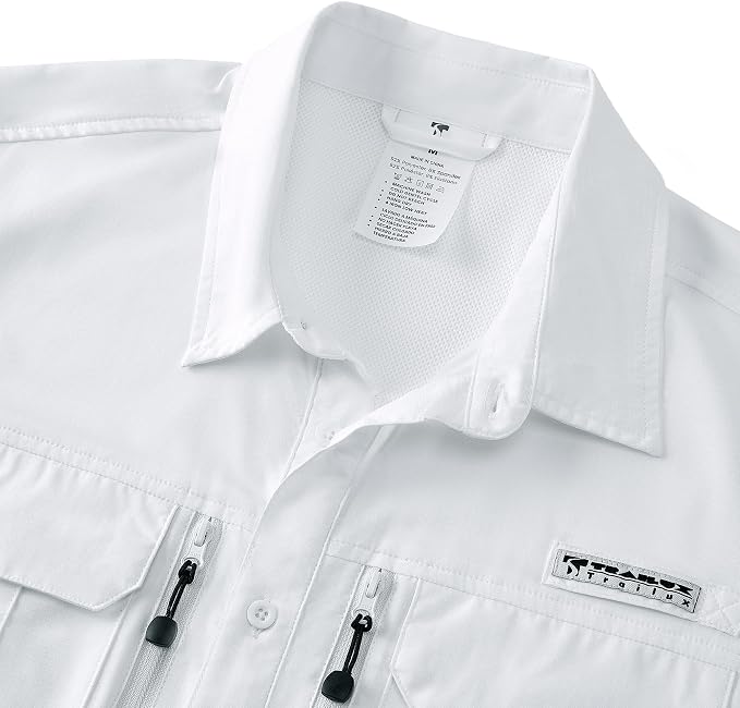 Men's Outdoor Sun Protection Shirts Short Sleeve Quick Dry Lightweight Breathable UPF50 Hiking Fishing Travel Camping