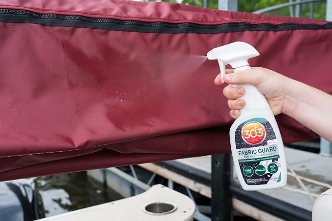 Restores water and stain resistance on boat covers, canvas, and marine fabrics. | boating-cleaners