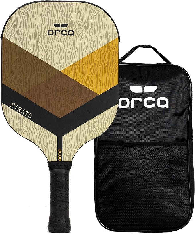 Orca Pickleball Paddles, Tournament Series Carbon Fiber Pickleball Paddles Designed for Maximum Power and Control, USA Pickleball Approved