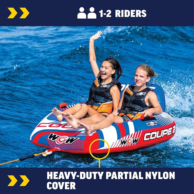 Wow Coupe Cockpit Inflatable Boat Towable Tube