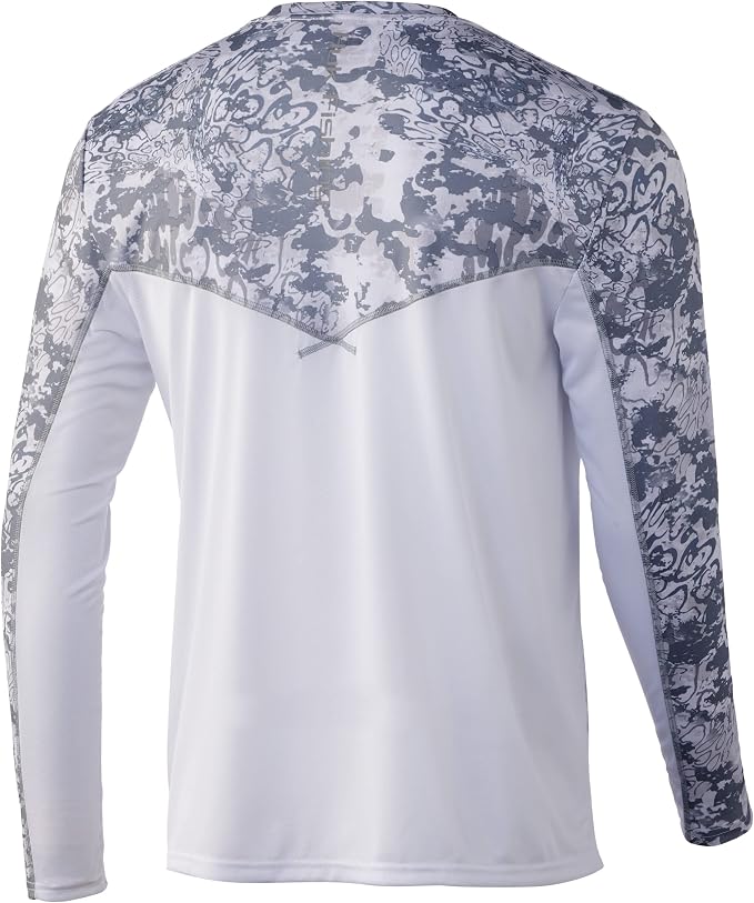 HUK Men's Icon X Long Sleeve Shirt, Performance Fishing Shirt