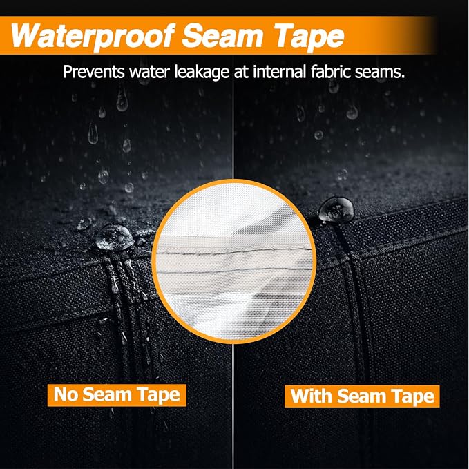EVRBUL Treadmill Cover Heavy Duty Waterproof Dustproof Running Machine Cover Home Gym Exercise Workout Equipment Protective with Air Vents Reflective Strip Drawstring